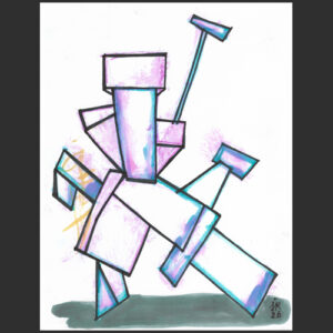 085 - Équilibre lilas