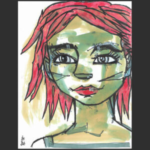 100 - Pleine face de rose