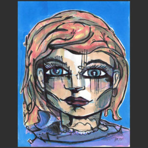 265 - Clarté contre champ bleu