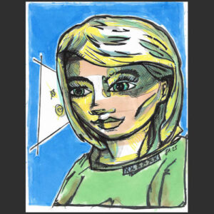 267 - Balise sous le ciel froid